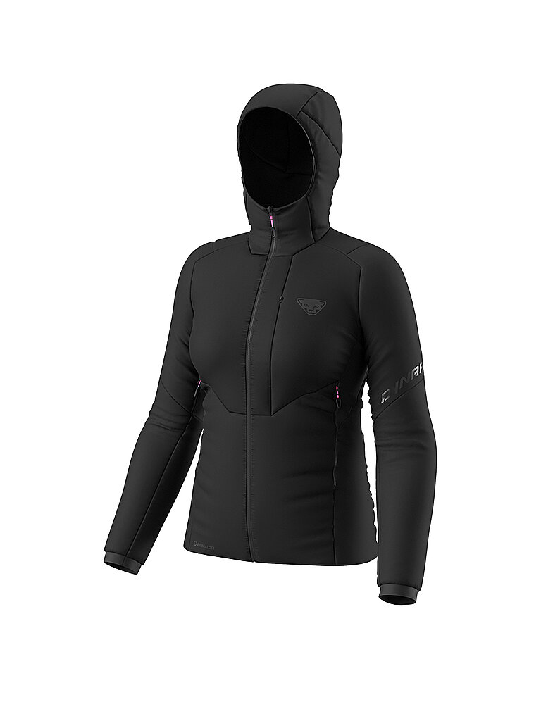 DYNAFIT Damen Isojacke Blacklight Primaloft® Hoodie schwarz | M