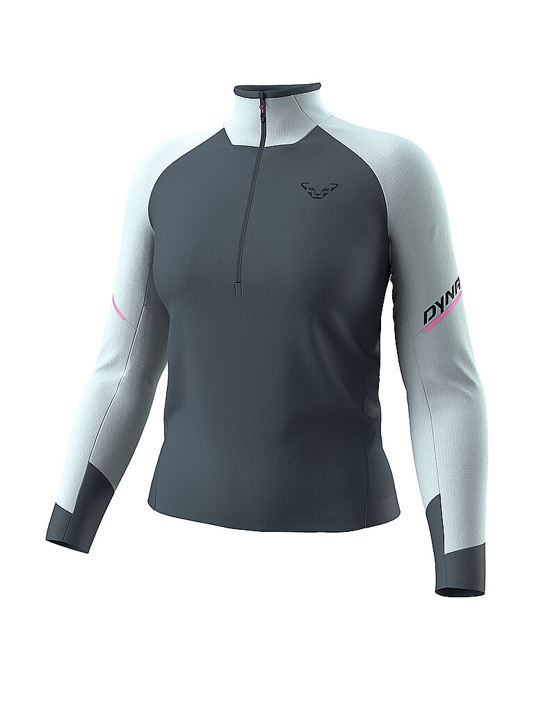 Dynafit DYNAFIT Damen Touren Zipshirt Alpine hellblau | S, hellblau