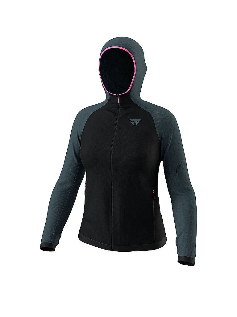Dynafit DYNAFIT Damen Touren Fleecejacke Radical PTC Hoodie schwarz | XS, schwarz