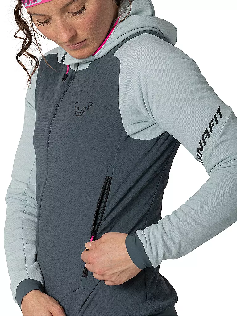 DYNAFIT | Damen Fleecejacke Blacklight Thermal Hoodie | 
