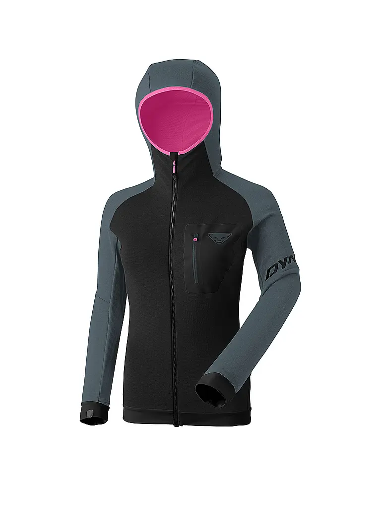 DYNAFIT | Damen Fleecejacke Radical Polartec® Hoodie | schwarz