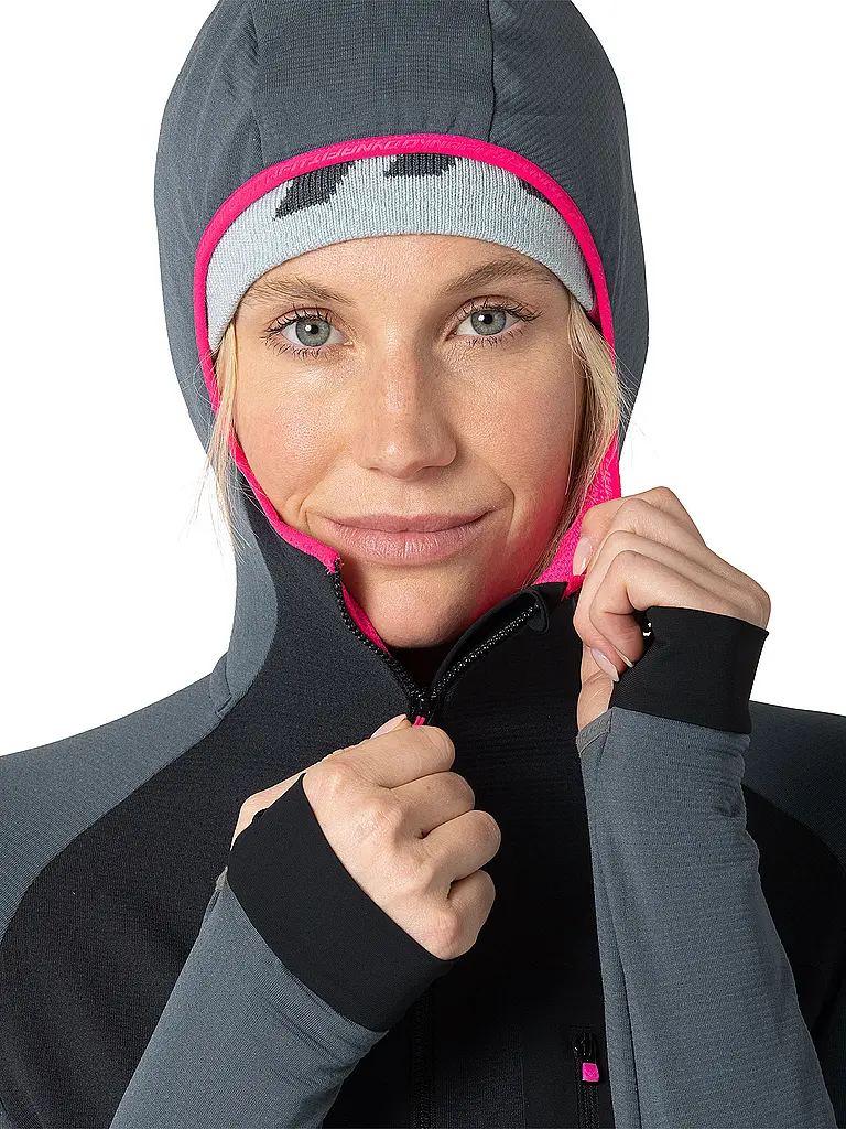 DYNAFIT | Damen Fleecejacke Radical Polartec® Hoodie | schwarz