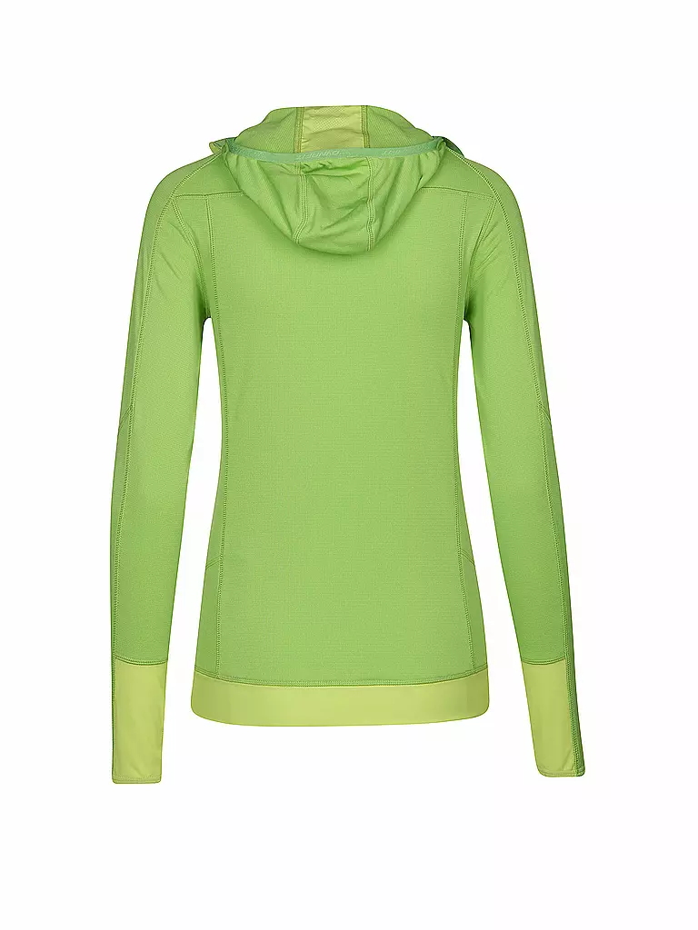 DYNAFIT | Damen Fleecejacke Thermal PL Hoody | grün