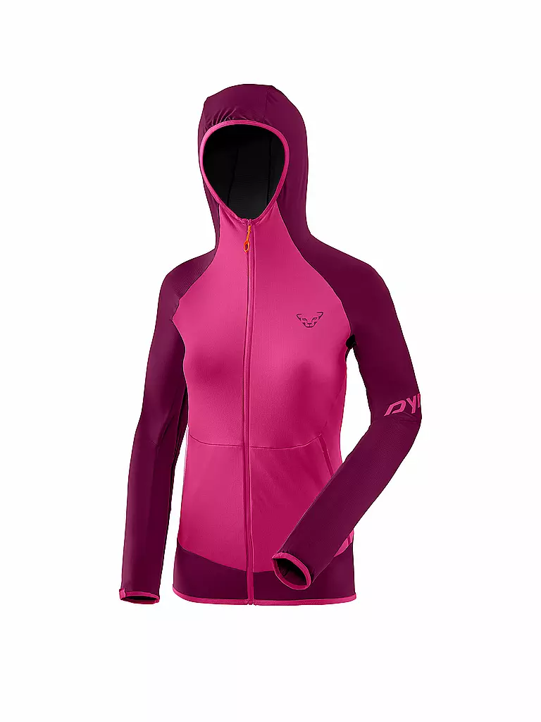 DYNAFIT | Damen Fleecejacke Transalper Light Polartec® Hoodie | pink