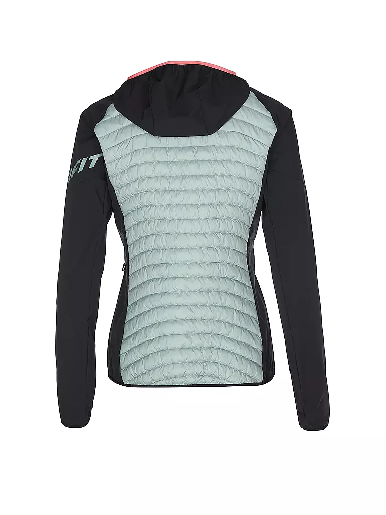 DYNAFIT | Damen Iso Hybridjacke Transalper Hoodie | hellgrün