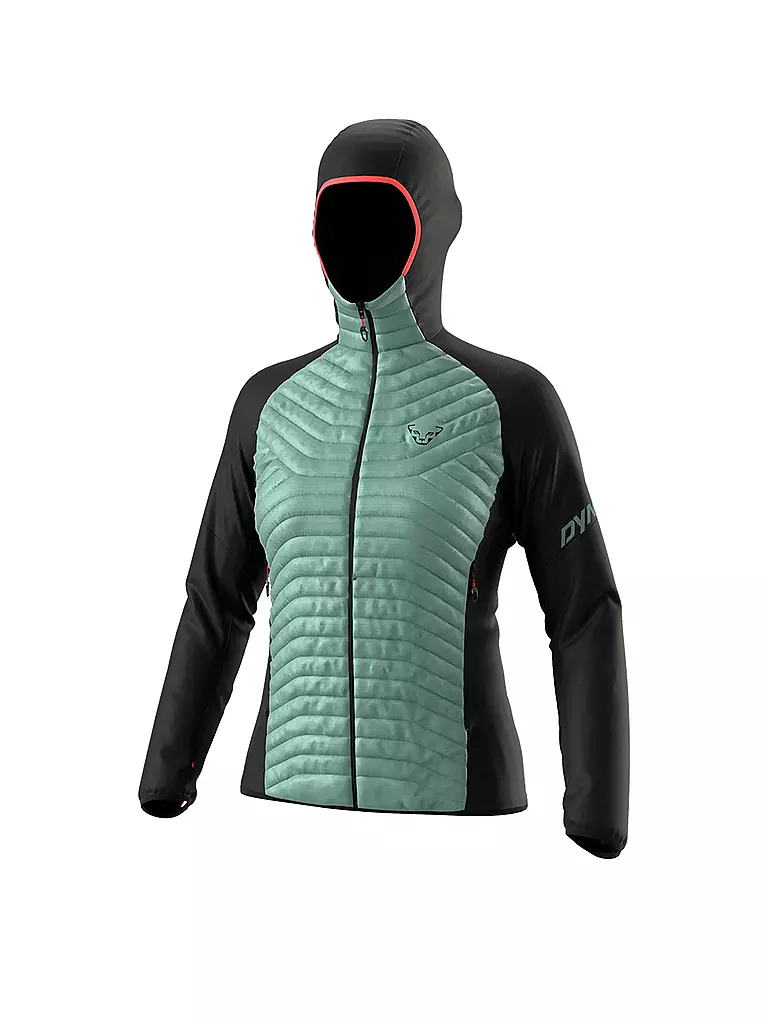 DYNAFIT | Damen Iso Hybridjacke Transalper Hoodie | hellgrün