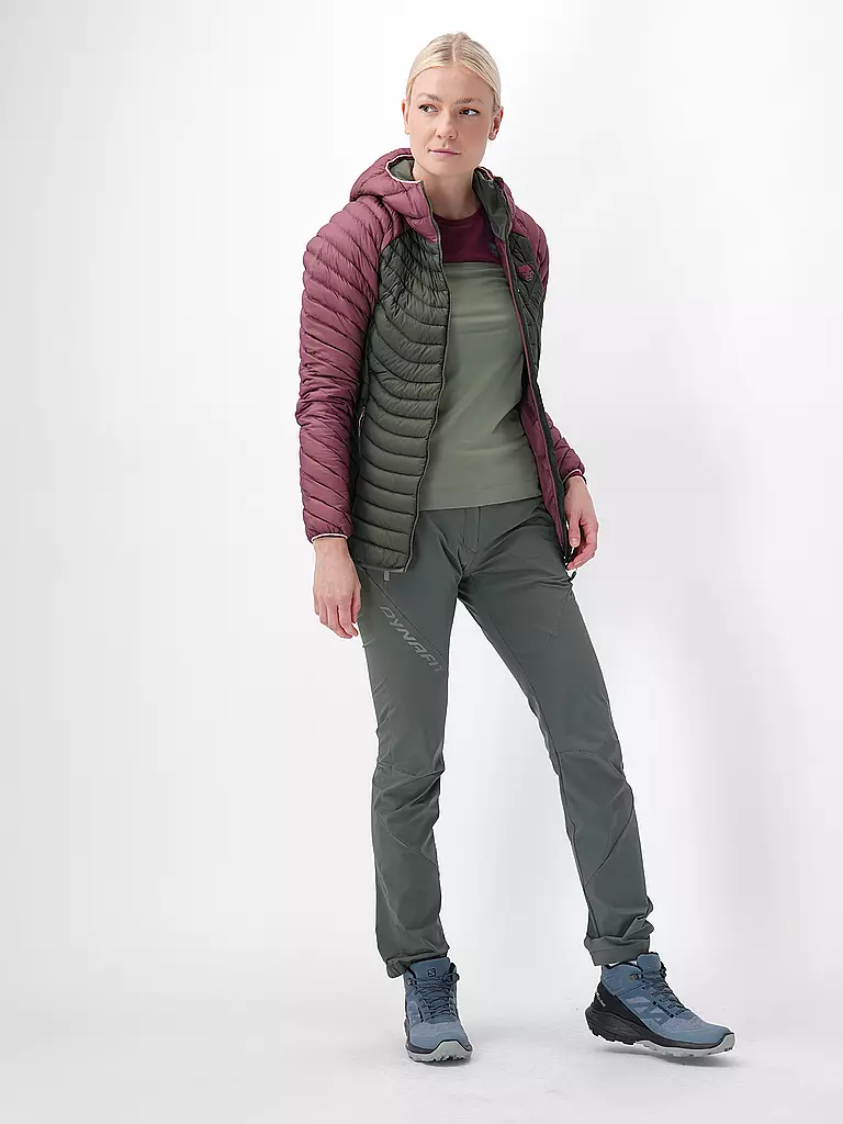 DYNAFIT | Damen Isojacke Radical Down RDS Hoodie | rosa