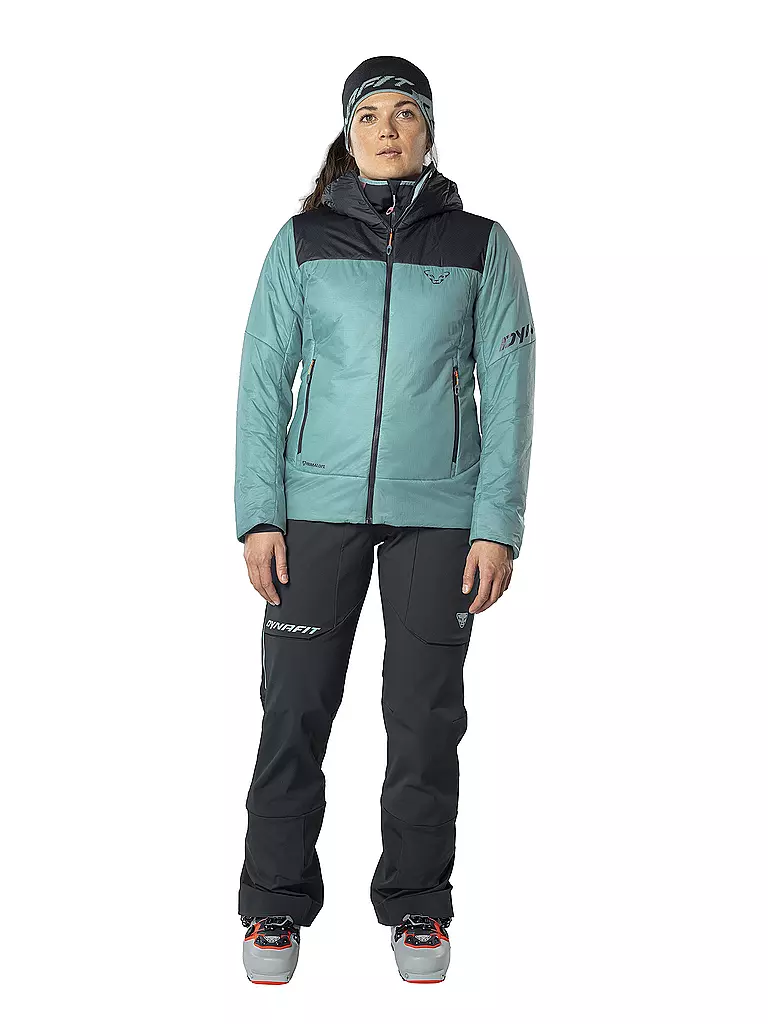 DYNAFIT | Damen Isojacke Radical PrimaLoft  Hoodie | türkis