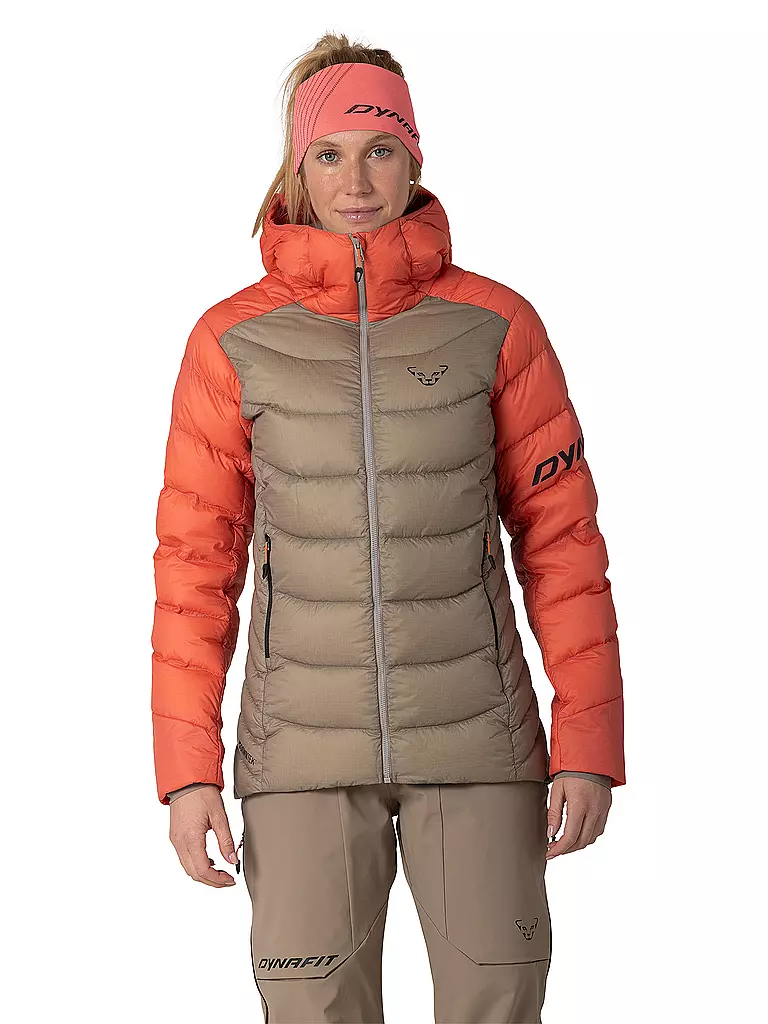 DYNAFIT | Damen Isojacke Tigard Daune Hoodie | Grau