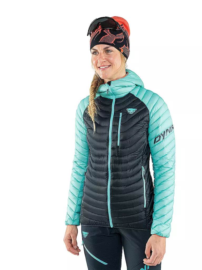 DYNAFIT | Damen Isolationsjacke Radical Down Hood | türkis