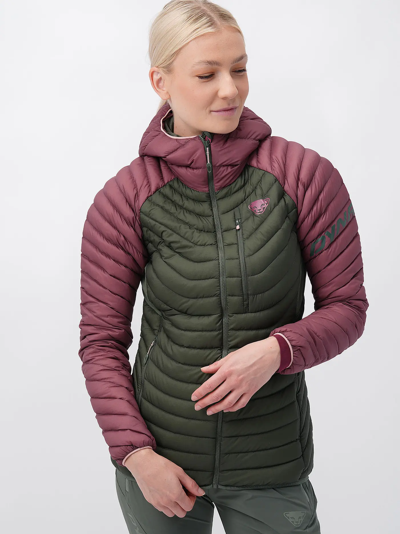 DYNAFIT | Damen Touren Isojacke Radical Down RDS Hoodie | rosa