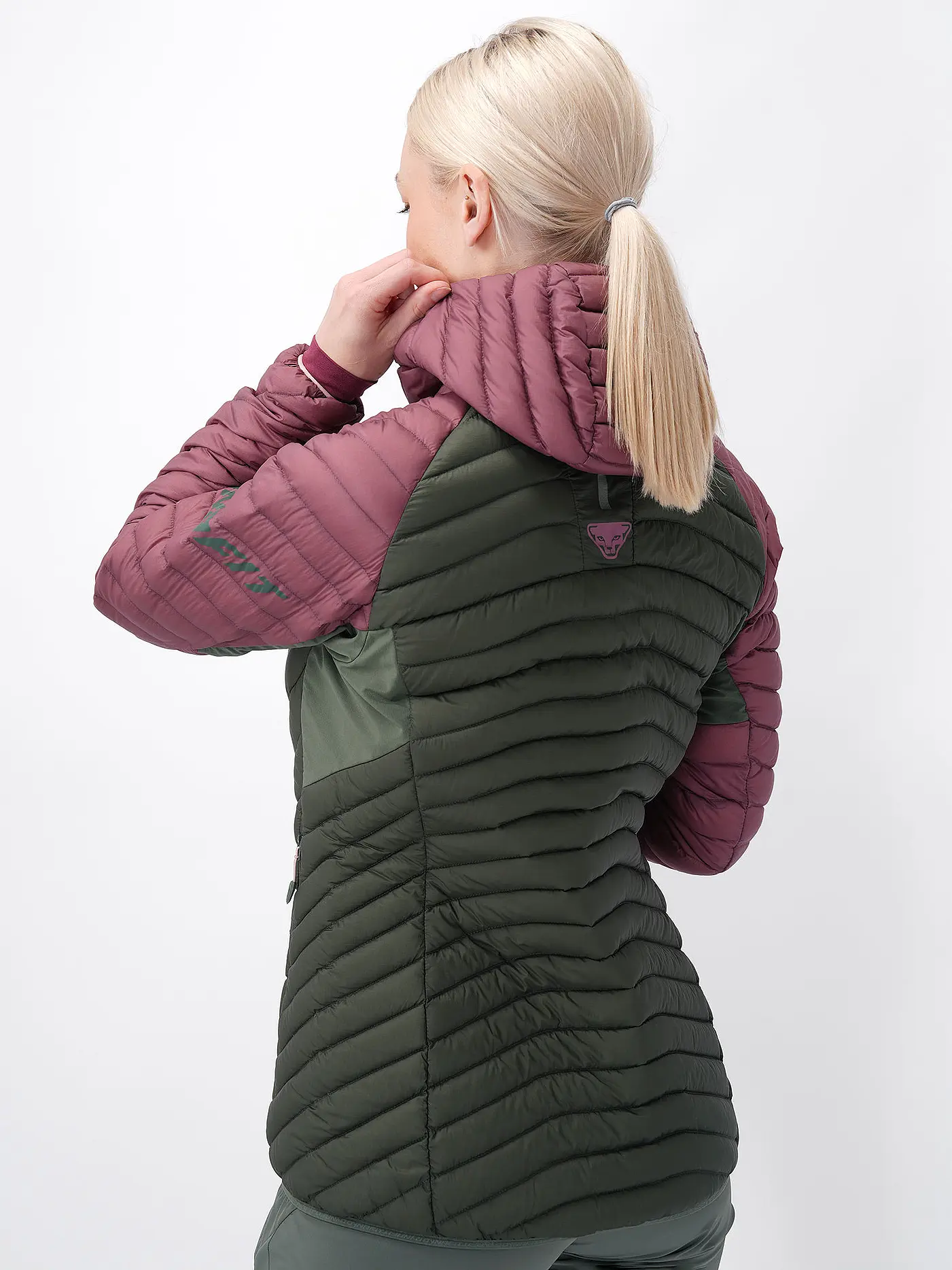 DYNAFIT | Damen Touren Isojacke Radical Down RDS Hoodie | rosa
