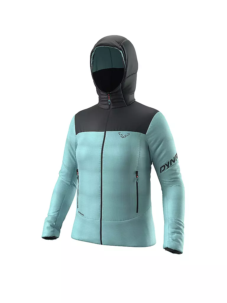 DYNAFIT | Damen Touren Isojacke Radical PrimaLoft  Hoodie | türkis