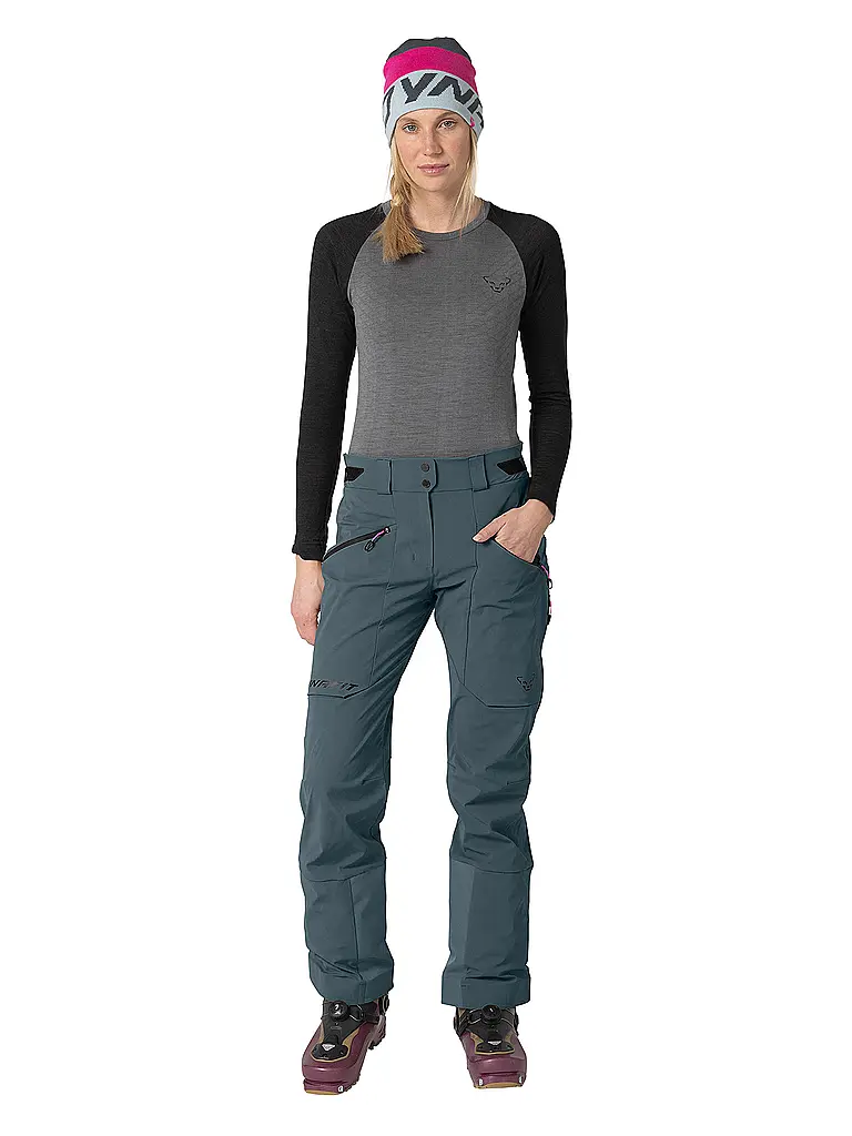 DYNAFIT | Damen Touren Softshellhose Radcal | grau