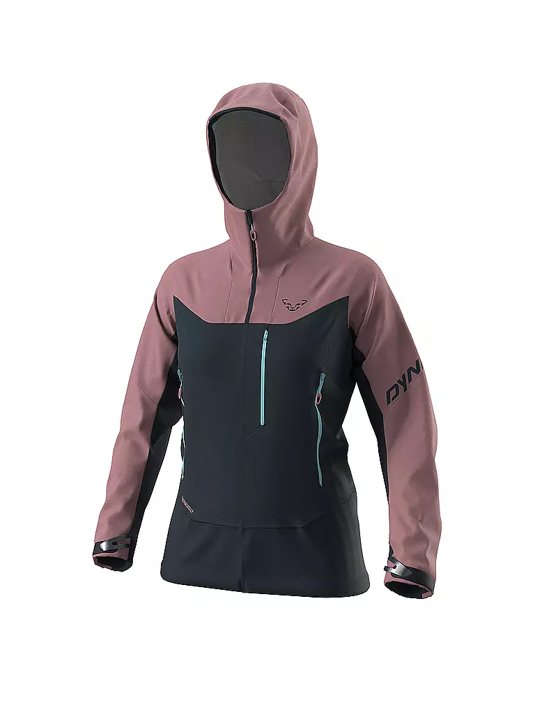 DYNAFIT | Damen Touren Softshelljacke Radical Hoodie | rosa