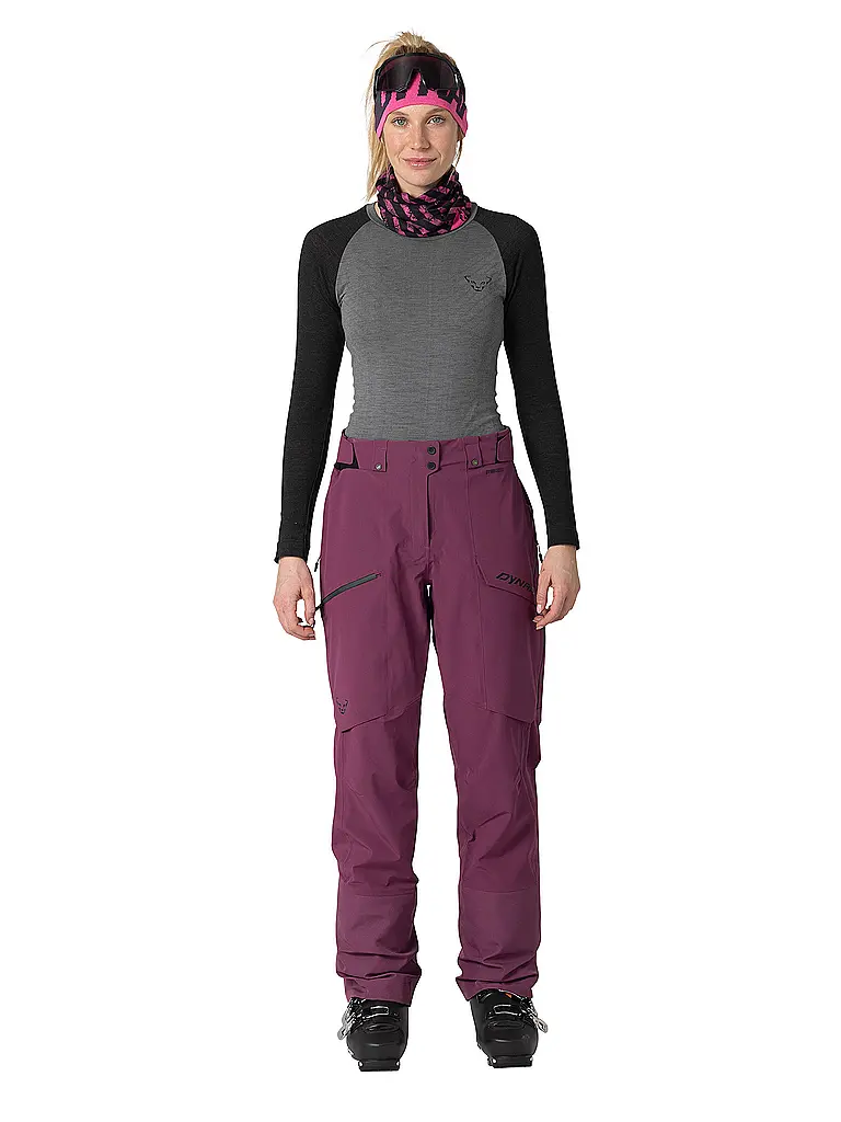 DYNAFIT | Damen Tourenhose Tigard 3L Stretch | beere