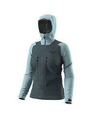 DYNAFIT | Damen Tourenjacke Blacklight 3L Hoodie | Hellblau