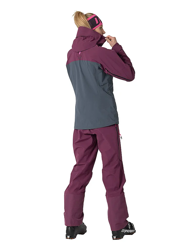 DYNAFIT | Damen Tourenjacke Tigard 3L Stretch | beere