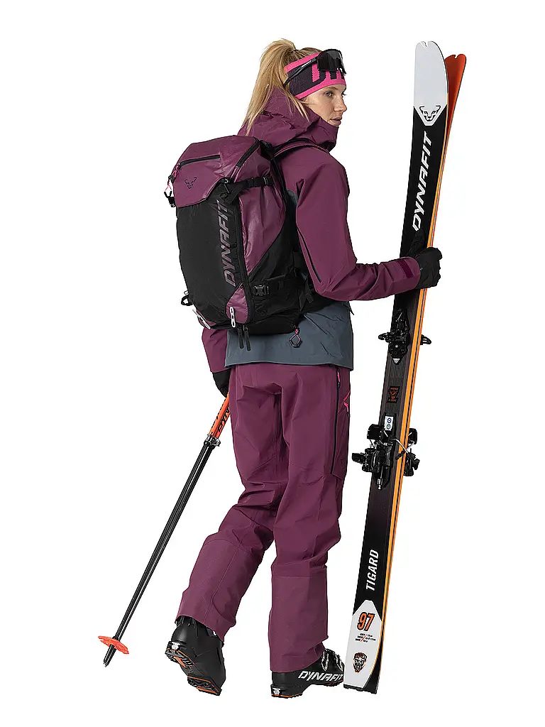 DYNAFIT | Damen Tourenjacke Tigard 3L Stretch | beere