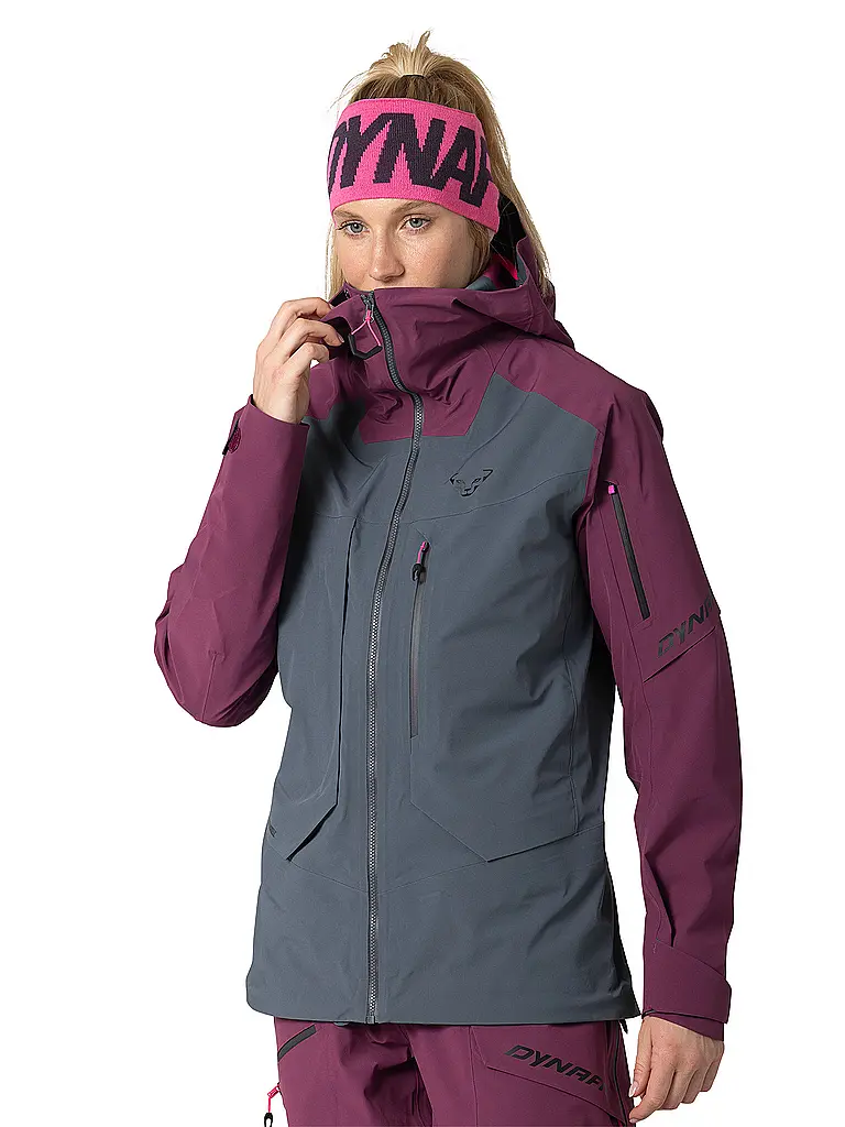 DYNAFIT | Damen Tourenjacke Tigard 3L Stretch | beere