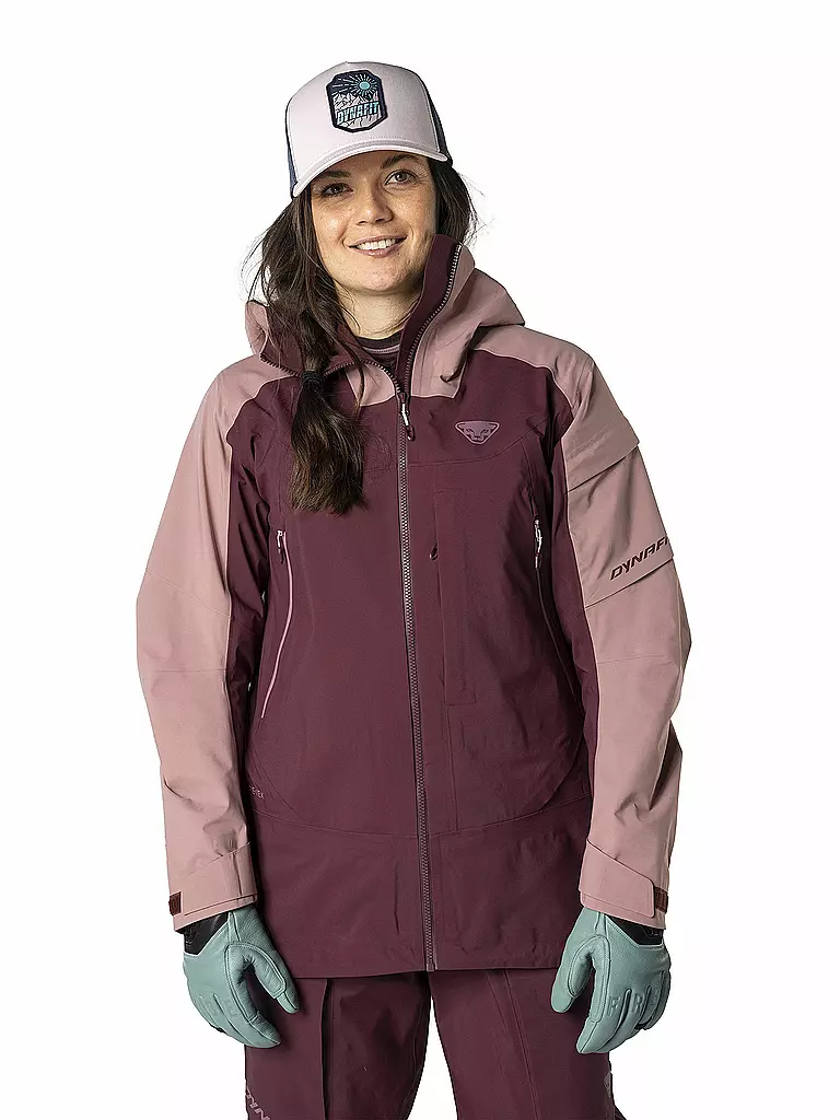 DYNAFIT | Damen Tourenjacke Tigard GORE-TEX | dunkelrot