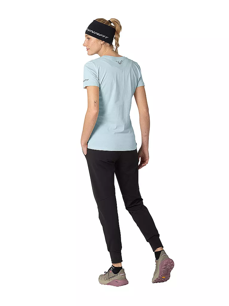 DYNAFIT | Damen Tourenshirt Graphic | hellblau