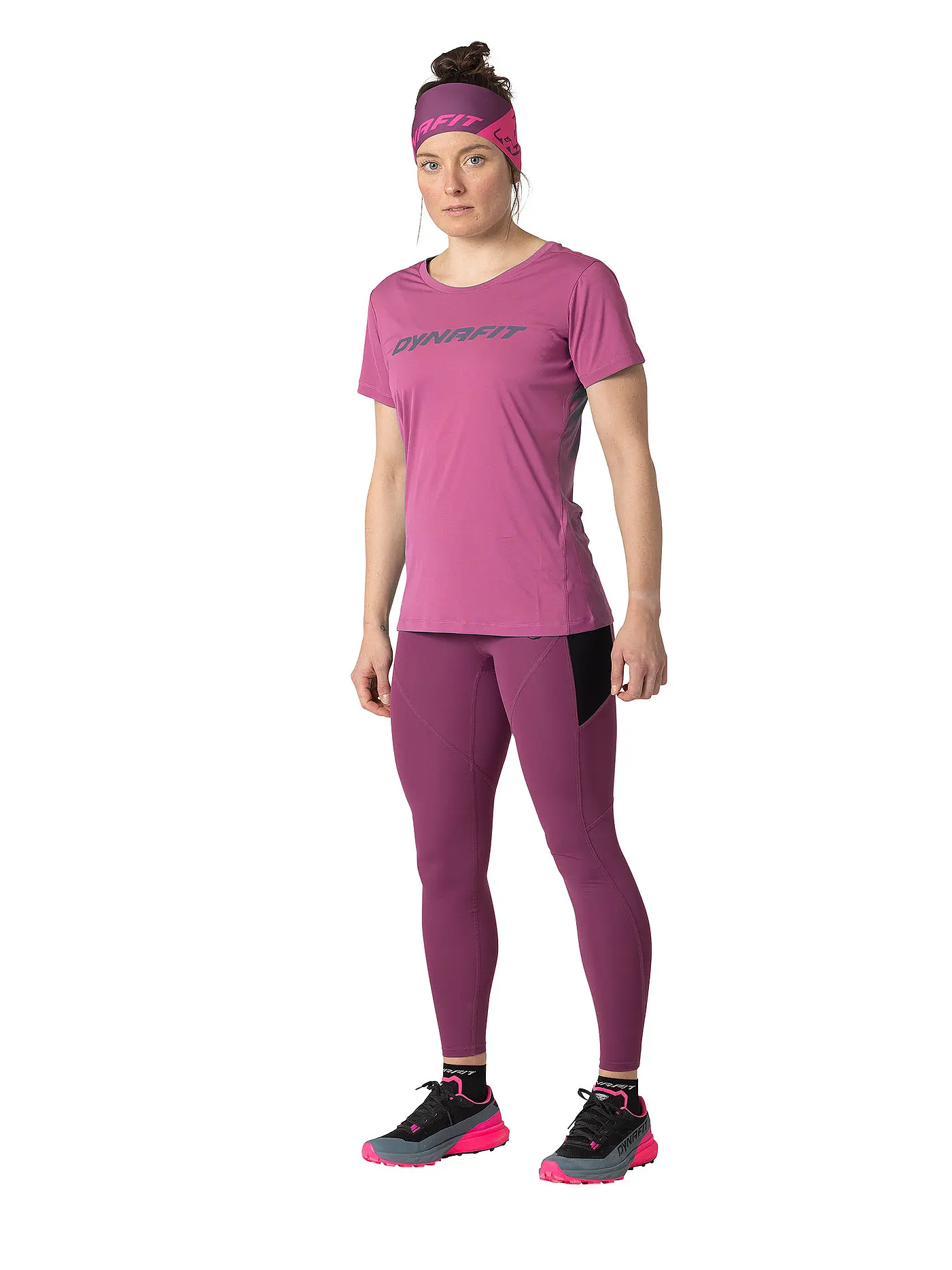 DYNAFIT | Damen Tourenshirt Traverse 2 | beere