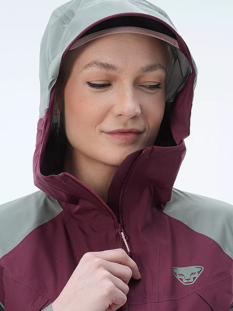 DYNAFIT | Damen Wanderjacke Transalper GTX | dunkelrot