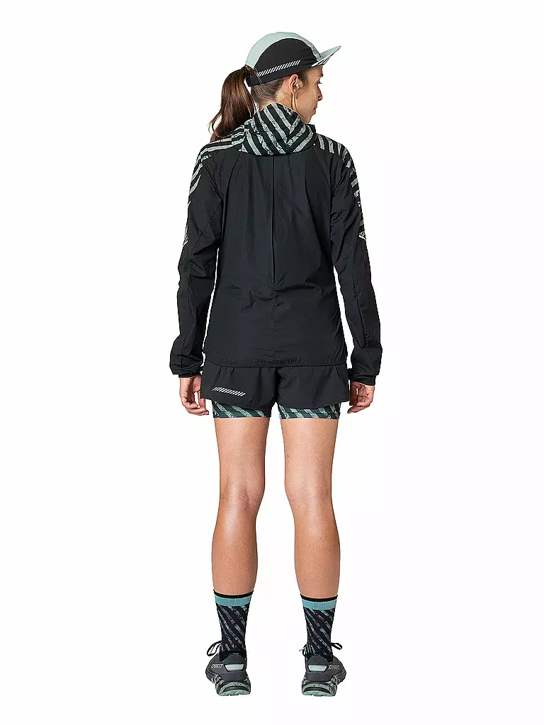DYNAFIT | Damen Windjacke Trail Wind Hoodie | schwarz