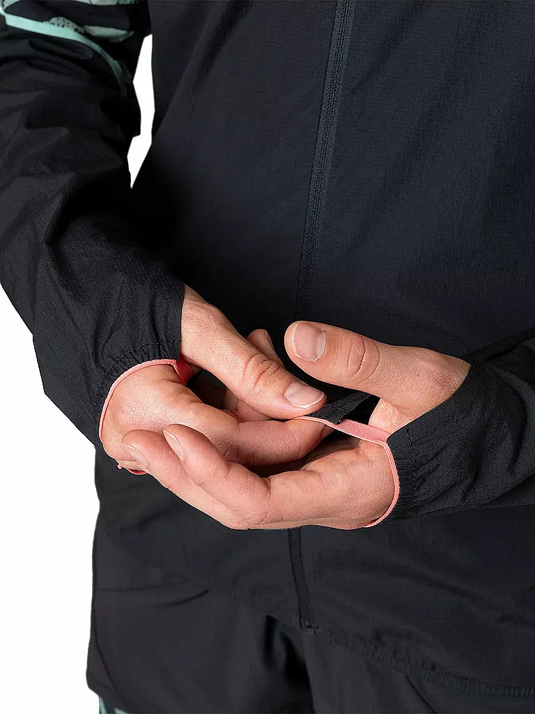 DYNAFIT | Damen Windjacke Trail Wind Hoodie | schwarz