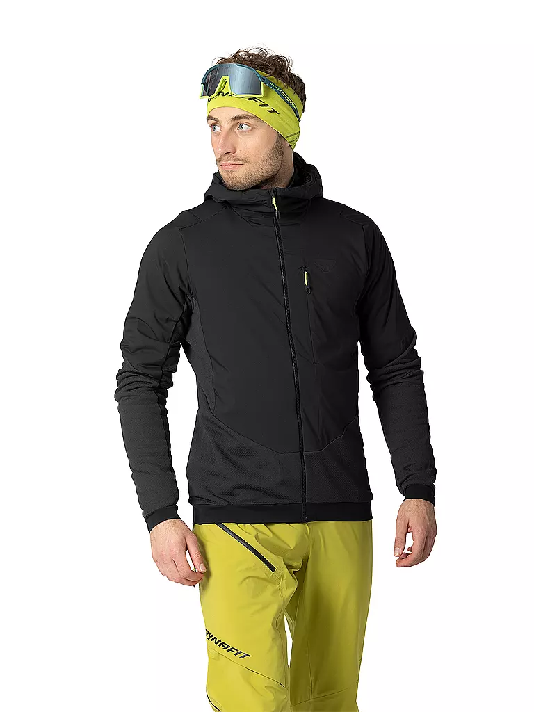 DYNAFIT | Herren Fleecejacke Blacklight Thermal Hoodie | schwarz