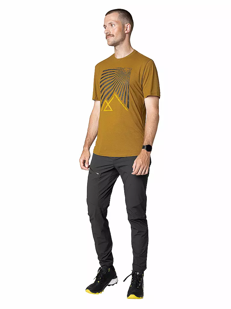 DYNAFIT | Herren Funktionsshirt Transalper Graphic | senf