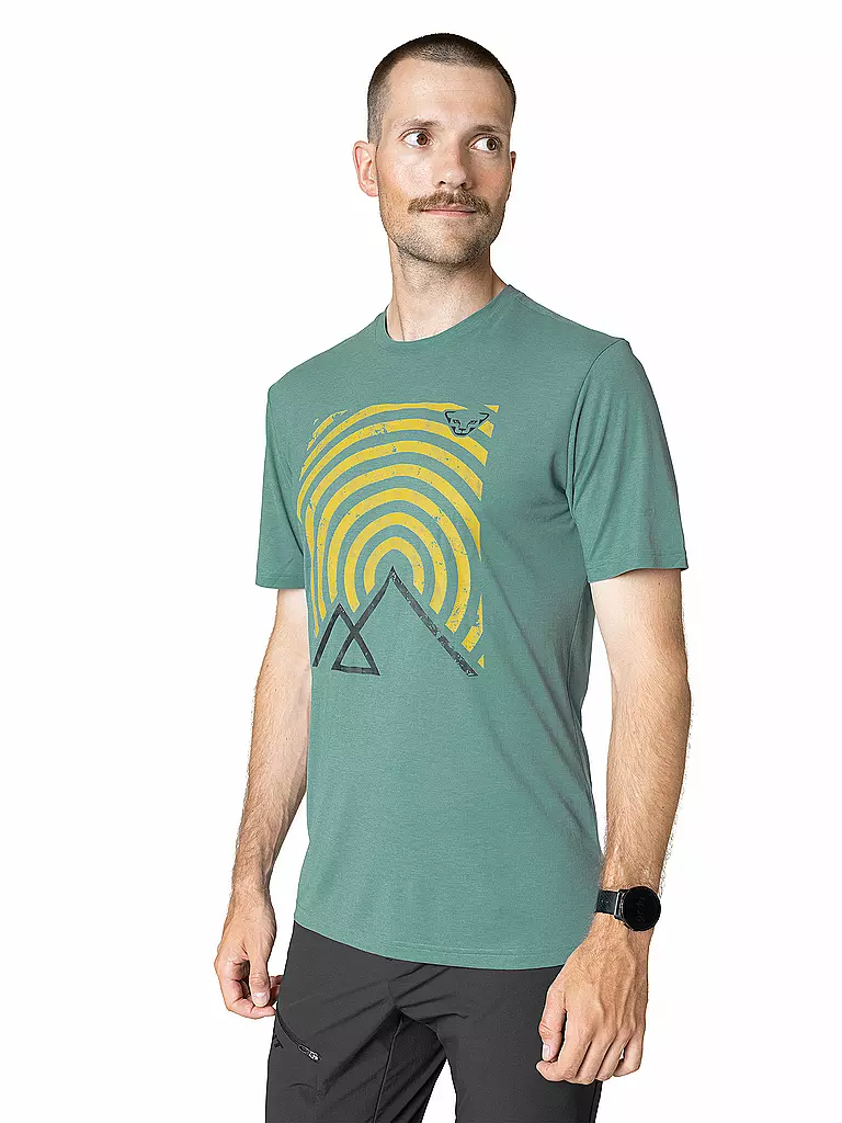 DYNAFIT | Herren Funktionsshirt Transalper Graphic | senf