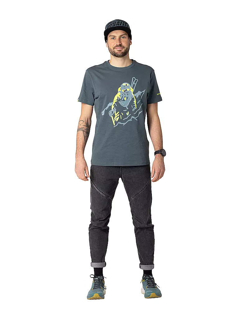 DYNAFIT | Herren T-Shirt Blacklight | grau