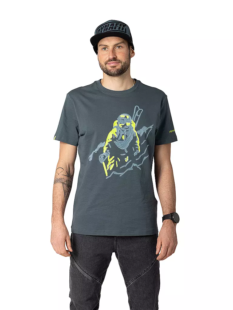 DYNAFIT | Herren T-Shirt Blacklight | grau