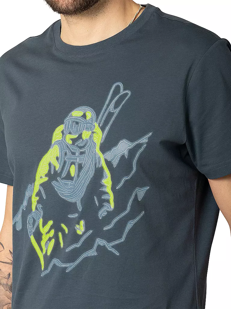 DYNAFIT | Herren T-Shirt Blacklight | grau