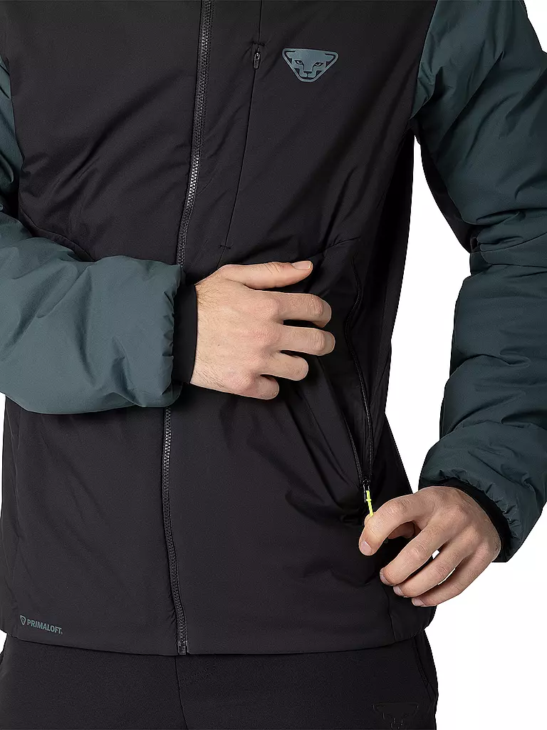 DYNAFIT | Herren Touren Isojacke Blacklight Primaloft® Hoodie | petrol