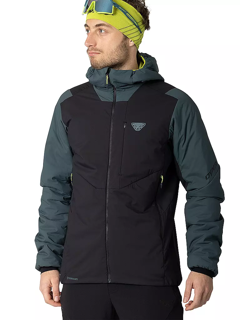 DYNAFIT | Herren Touren Isojacke Blacklight Primaloft® Hoodie | petrol