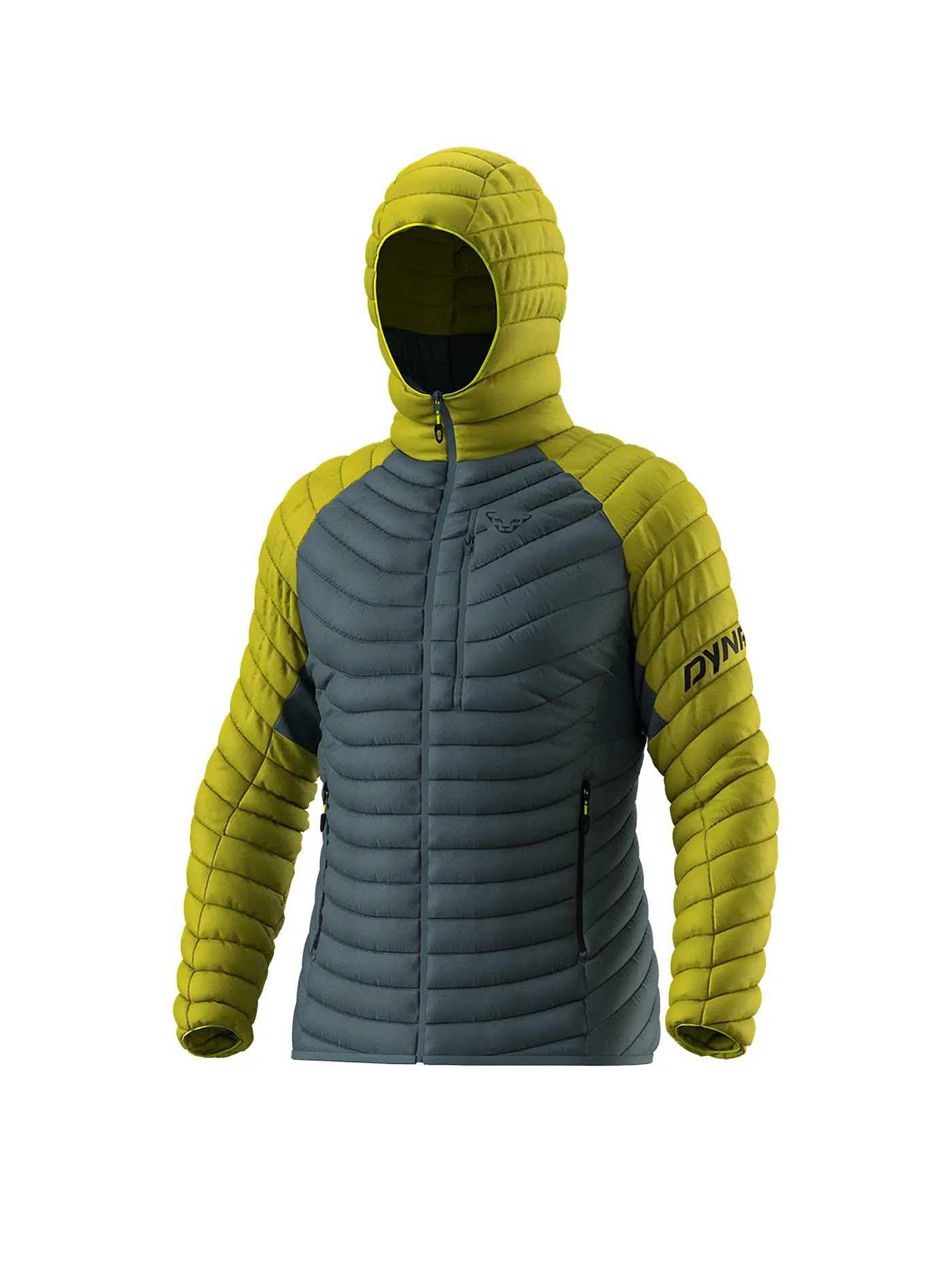 DYNAFIT | Herren Touren Isojacke Radical Down RDS Hoodie | gold