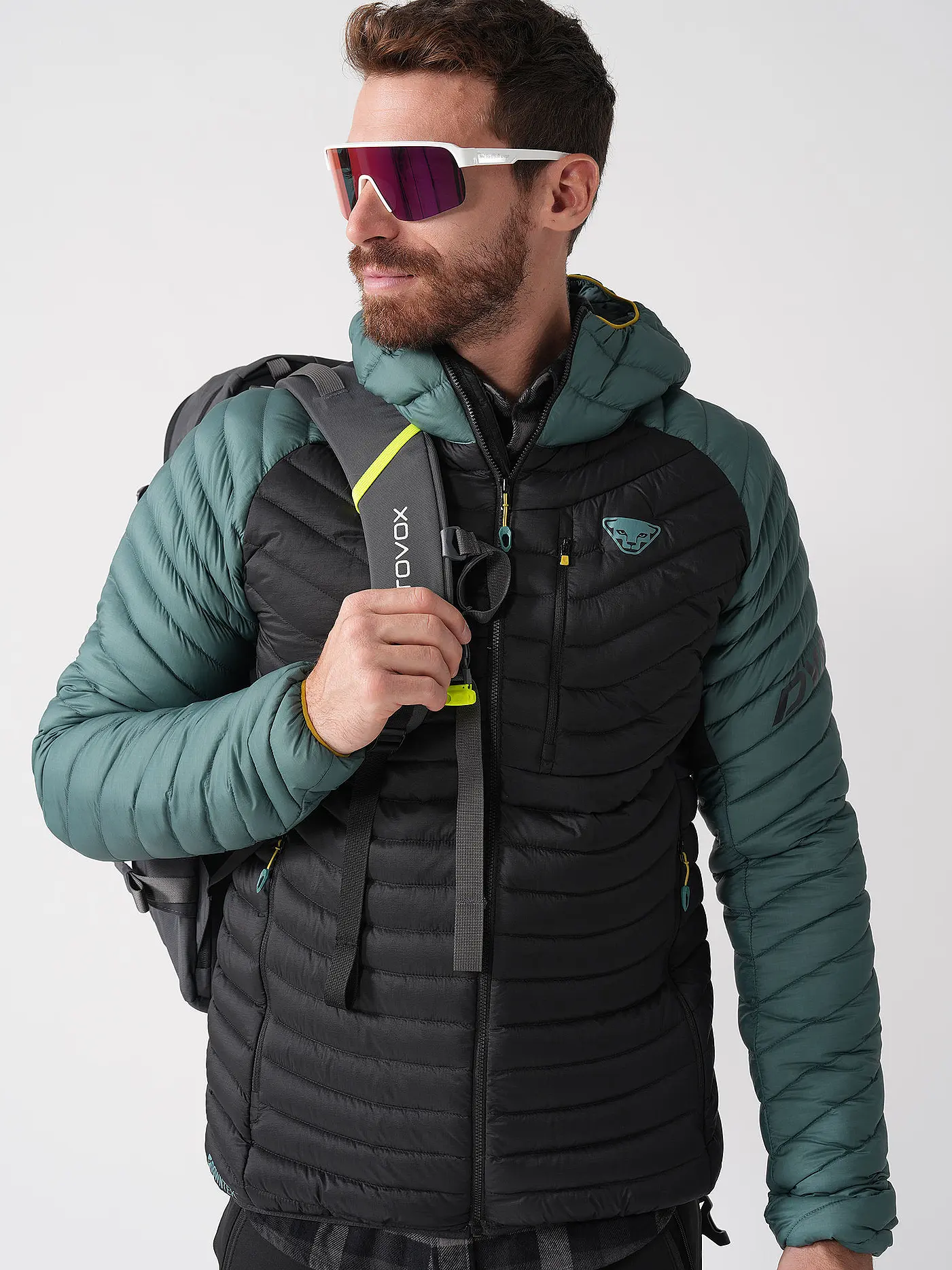 DYNAFIT | Herren Touren Isojacke Radical Down RDS Hoodie | hellblau