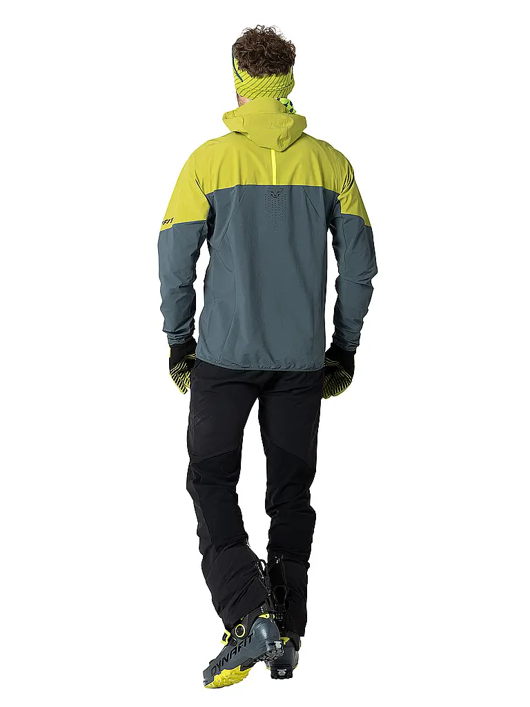 DYNAFIT | Herren Touren Softshelljacke Blacklight Hoodie | gold
