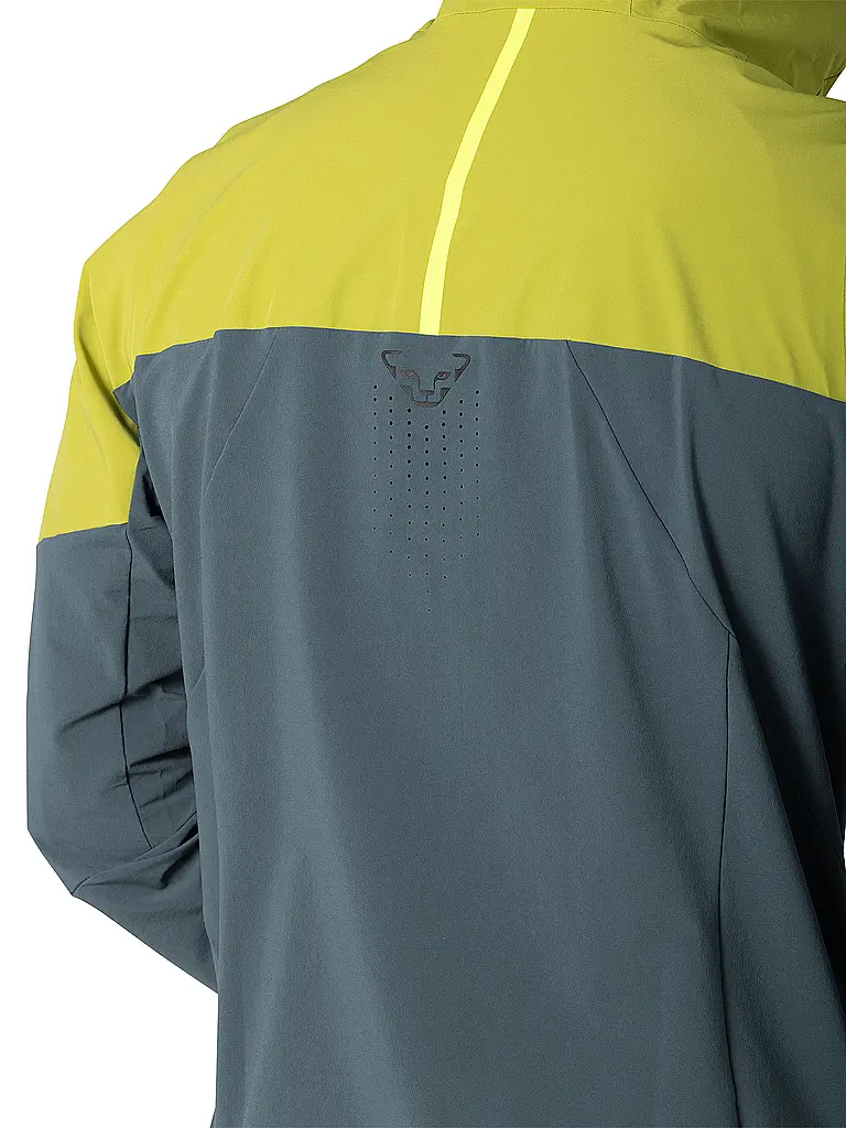 DYNAFIT | Herren Touren Softshelljacke Blacklight Hoodie | gold