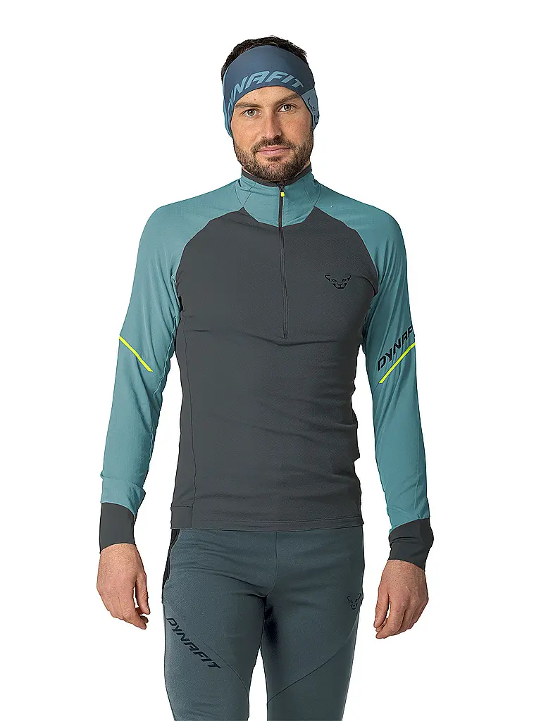 DYNAFIT | Herren Touren Zipshirt Alpine | petrol