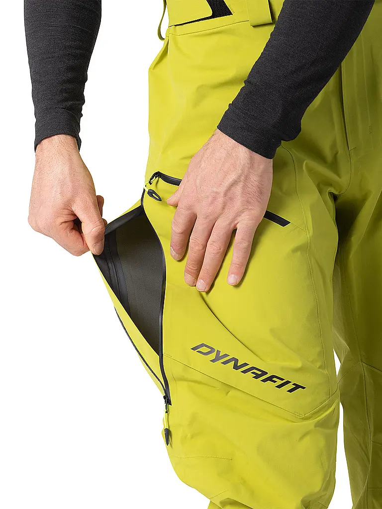 DYNAFIT | Herren Tourenhose Ridge 3L GTX | gold