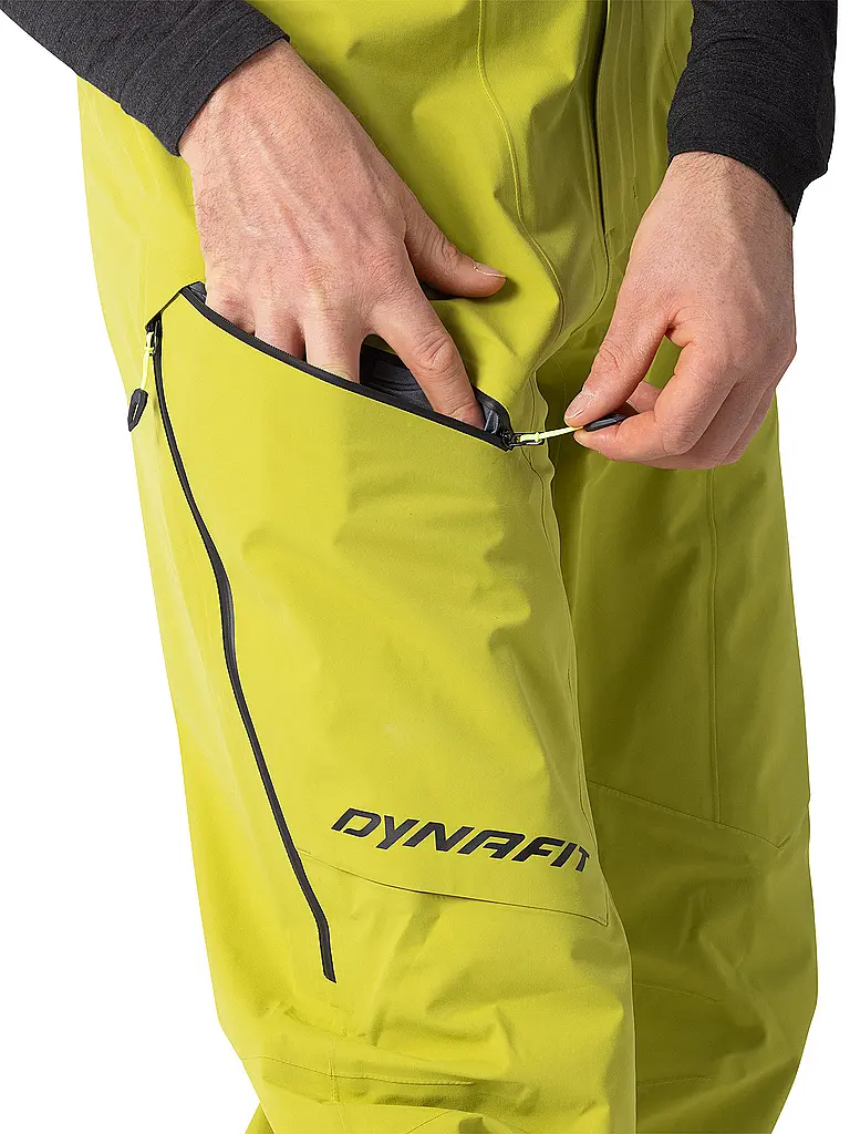 DYNAFIT | Herren Tourenhose Ridge 3L GTX | gold