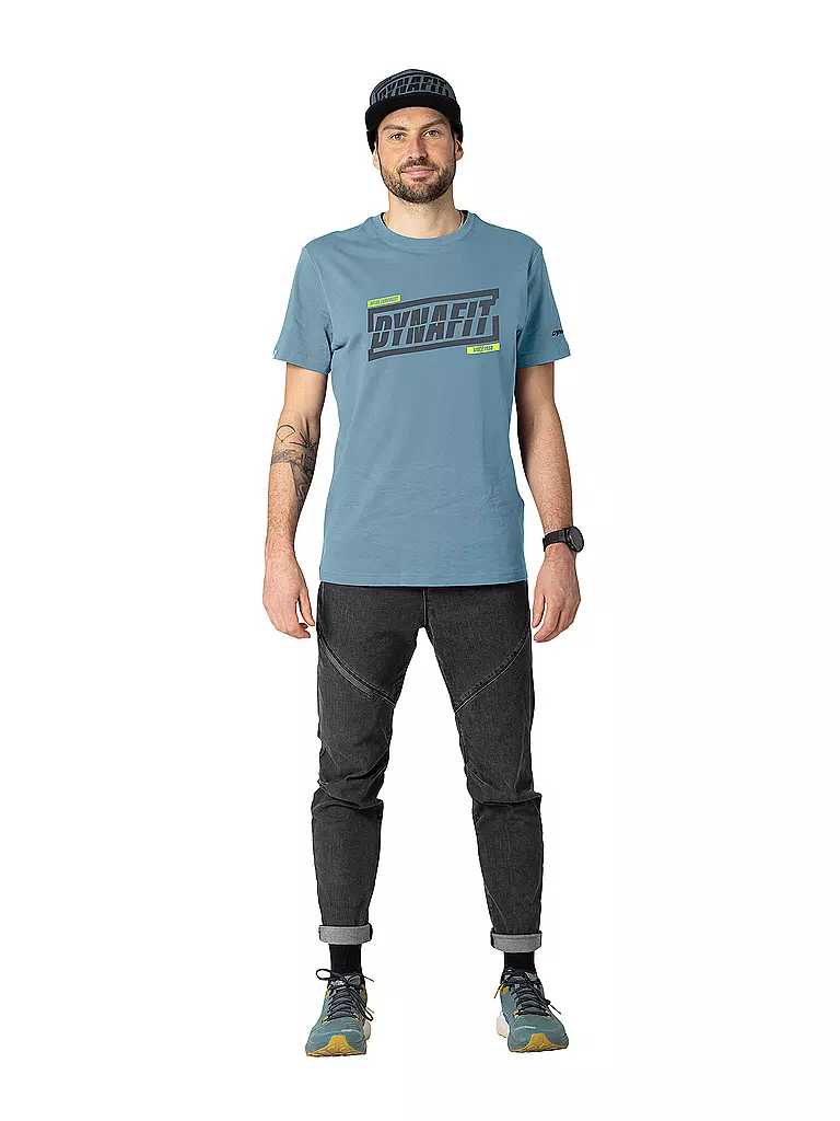 DYNAFIT | Herren Tourenshirt Graphic | petrol