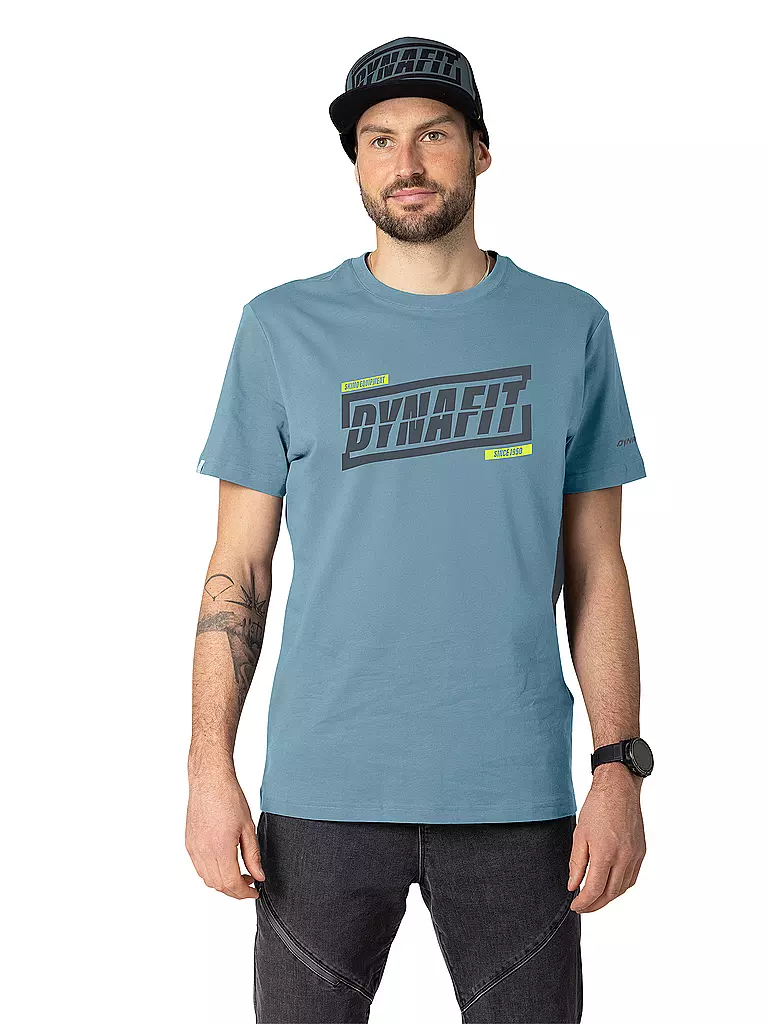 DYNAFIT | Herren Tourenshirt Graphic | petrol