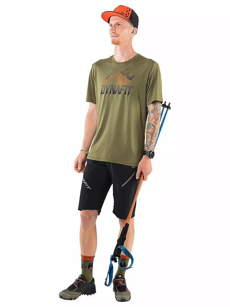 DYNAFIT | Herren Wandershort Transalper Hybrid | schwarz