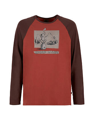 E9 | Herren Klettershirt Long Coffee