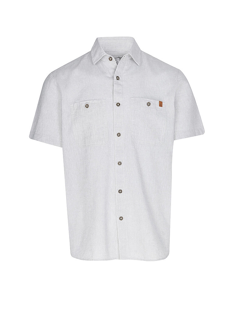 E9 E9 Herren Kletterhemd Kiwi Leinen hellgrau | M, hellgrau